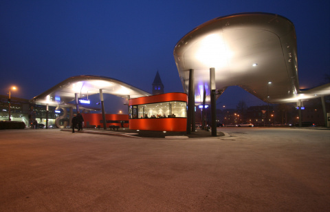 Ostansicht Nacht, Bild: Rainer Mester