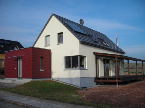 Südwestansicht des Wohnhauses, Bild: Tobias Winkler