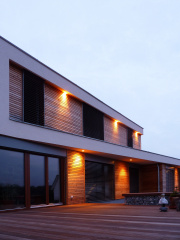 Südseite am Abend, Bild: Matthias Funken