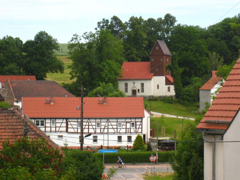Blick zum Anger, Bild: Volkhard Lehmann