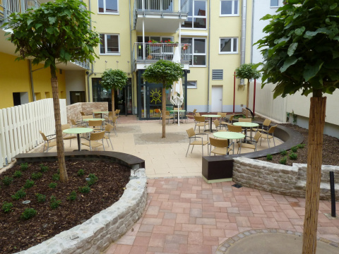 Außensitzfläche, Bild: Marko Schurig