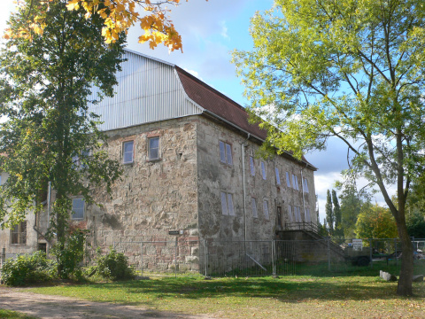 Steinsches Schloss_Ansicht  nach der Notsicherung, Bild: Matthias Döhrer
