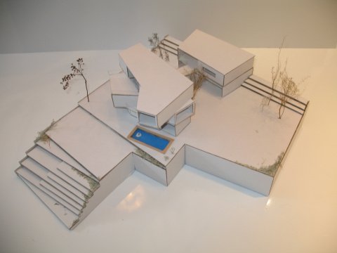 Vogelperspektive des Entwurfs, Bild: Alexander Korb