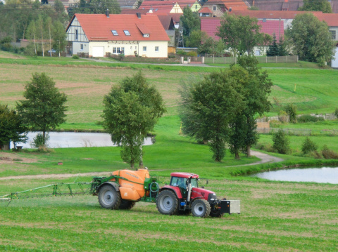... mit Traktor, Bild: Volkhard Lehmann