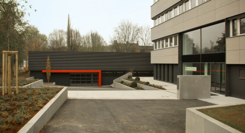 Vorplatz Mehrzweckgebäude, Bild: Klaus Reich