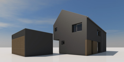 Visualisierung Gartenseite, Bild: Rainer Uwe Schultheiss