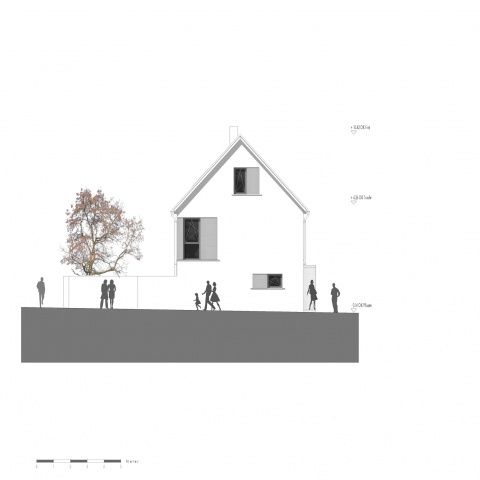 Ansicht von Osten, Bild: Jan Fitzner