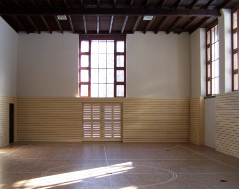 Sporthalle Denkmalschutz, Bild: Frank Sieber