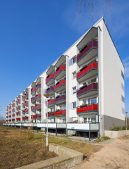 Balkonsanierung und -erweiterung Häuser 18 bis 25, Bild: Michael Miltzow