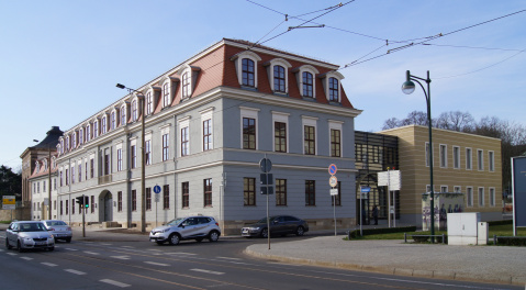 Hauptansicht von der Friedrichstraße, Bild: Henrik Meisel