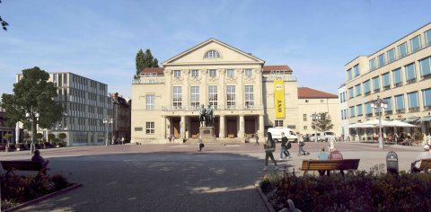 Blick vom Theaterplatz, Bild: Volker K. Schreiber