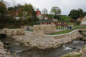 Westansicht Ufermauern, Bild: Frank-Dirk Feistel