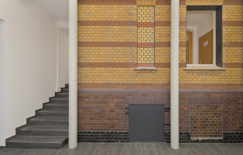 Ehemalige Außenwand Erdgeschoss, Bild: Michael Miltzow, Bildwerk Fotodesign