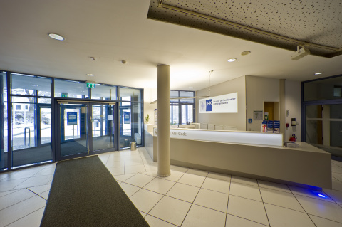 Empfangsbereich Erdgeschoss, Bild: Heiko Pludra