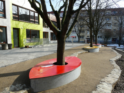 Kindergarten "Kinderwelt" - Gestaltung der Freianlagen, Bild: Andrea Ziegenrücker