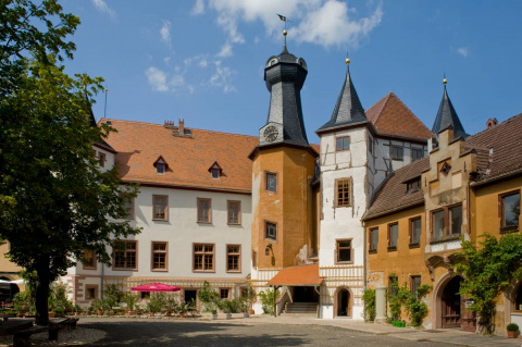 Schloss Wolfersdorf - Innenhof, Bild: Heiko Pludra