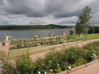 Blick über das Strandbad, Bild: Heike Roos