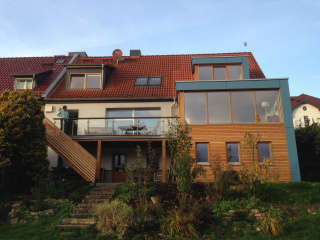 Anbau mit neuer Gaube und versetzter Treppe, Bild: Tanja Ernst-Adams