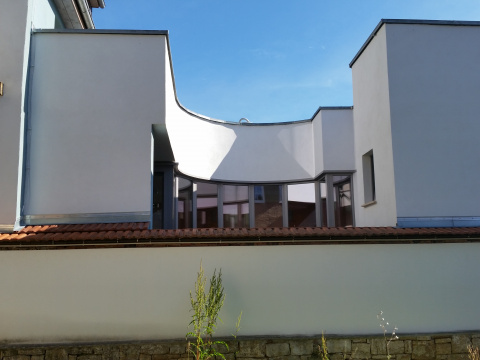 Ansicht vom Nachbargrundstück, Bild: Hellmar Schultz