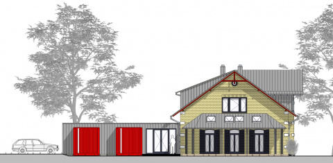 Ansicht Süd, Bild: Doris Halfter