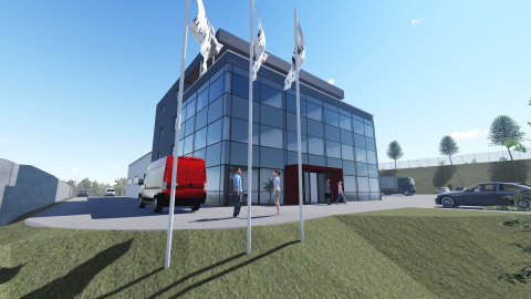 Perspektive Eingang, Bild: Steffen Ludwig