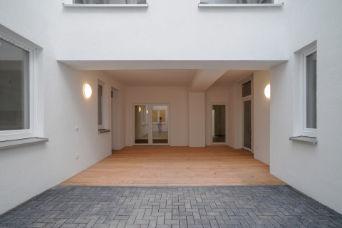 Hof im Erdgeschoss, Bild: Matthias Wagner