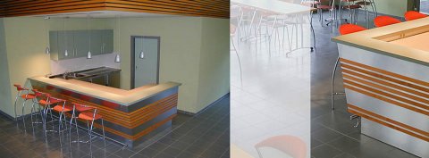 Detail Thekenbereich, Bild: Ivo Mestenhauser