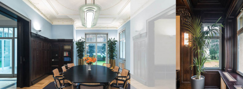 Treppenhaus + Entrée, Bild: Ivo Mestenhauser