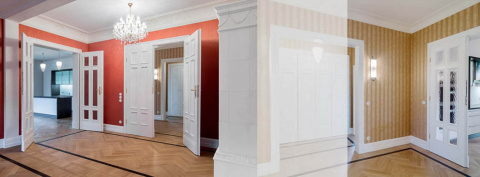 Kaminzimmer + Entré, Bild: Ivo Mestenhauser