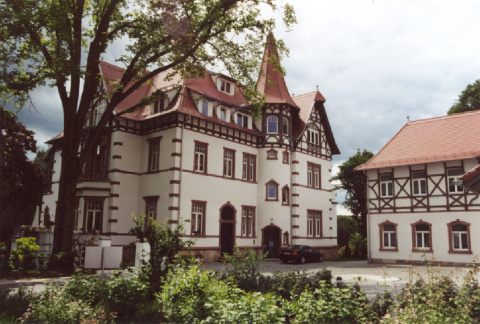 160 Villa Weißenborn Hofansicht, Bild: Jens Lönnecker
