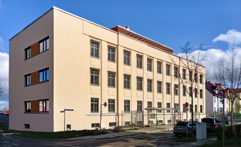 Ansicht Süden - Straßenansicht, Bild: Renald Hirsch