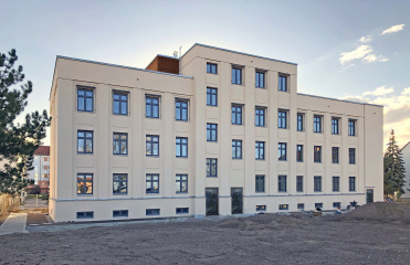 Ansicht Nord - Haupteingang, Bild: Renald Hirsch