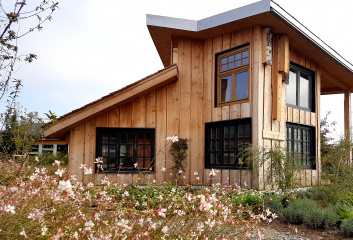 Ansicht Südwest, Bild: Johannes Backhaus-Barnett