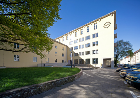 Haupteingang der Berufsschule, Bild: Thomas Weiß