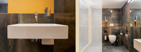 Neugestaltete WC-Anlage, Bild: Ivo Mestenhauser