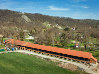 Luftbild Gradierwerk, Bild: Alexander Burzik