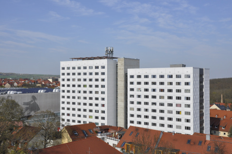 Westansicht nach der Sanierung, Bild: Falko Bormann