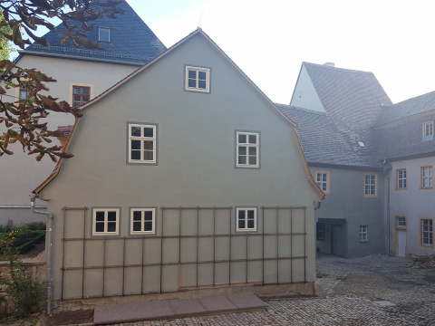 Blick über den Innenhof, Bild: Alexander Pfohl