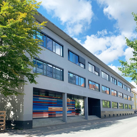 Ansicht Coudraystraße, Bild: Architektenkammer Thüringen