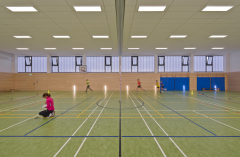Sporthalle (Erwärmung), Bild: Michael Miltzow
