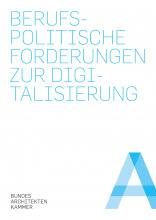 Broschüren-Cover „Berufspolitische Forderungen zur Digitalisierung“, Bild: BAK