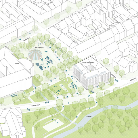 Herozogenplatz Iso, Bild: Susan Eipper