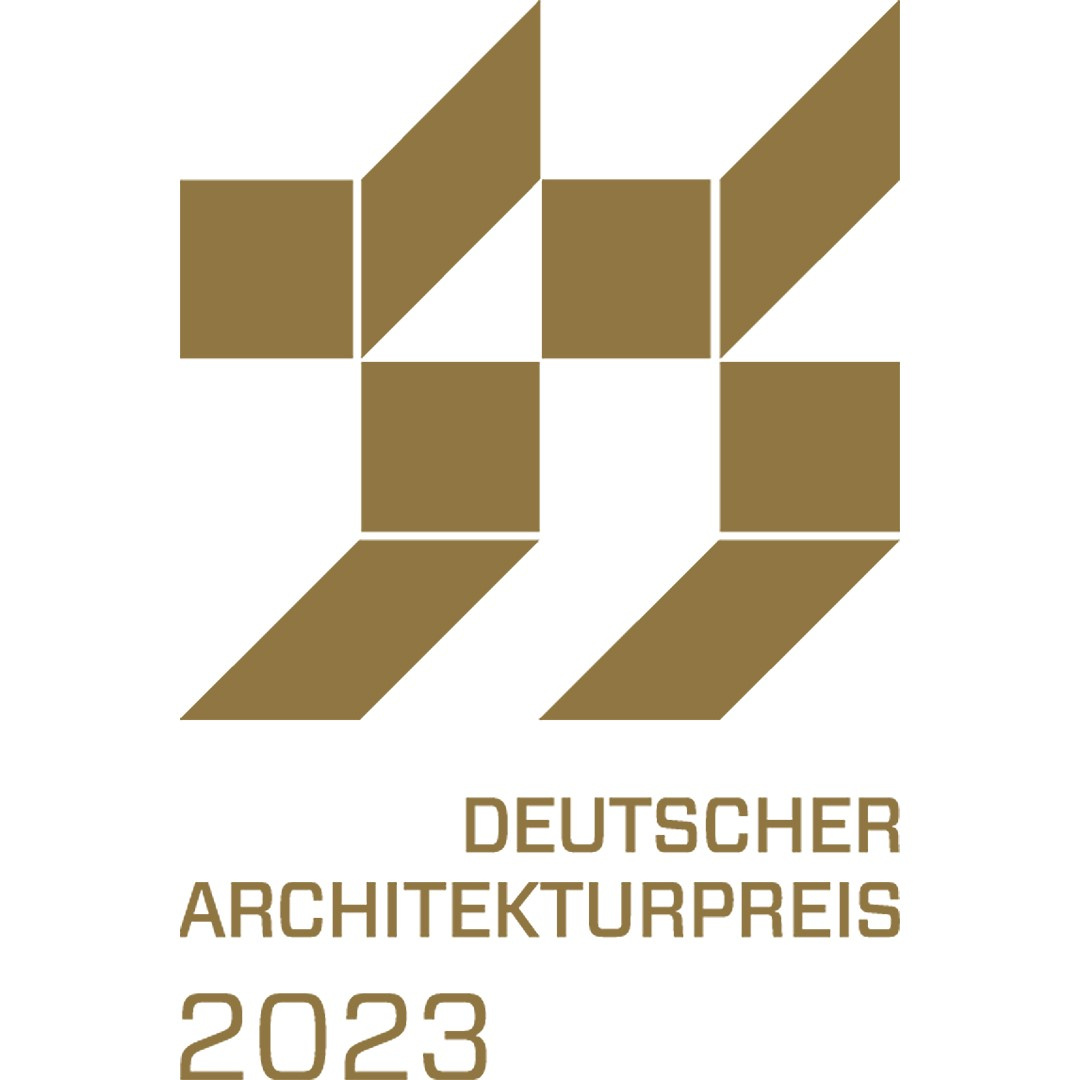 Logo Deutscher Architekturpreis 2023, Bild: BAK