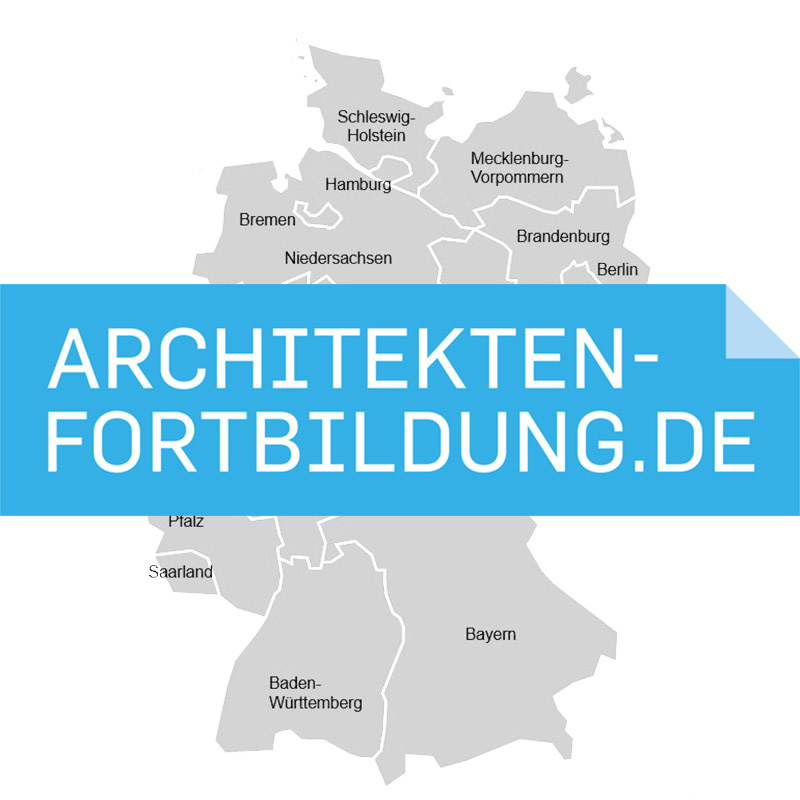 architekten-fortbildung.de: Bundesweites Fortbildungsportal für Architektinnen und Architekten sowie Absolventinnen und Absolventen, Bild: AKT