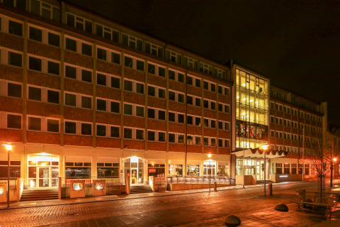 Tribüne Landratsamt Sonneberg, Bild: Heike Otto