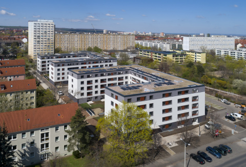 Blick auf das Wohngebiet, Bild: Michael Miltzow