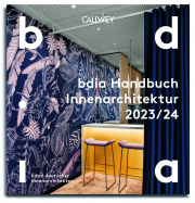 Cover bdia Handbuch Innenarchitektur 2023/24