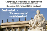 Vierter Kongress zum Architekten- und Ingenieurrecht (Visual)