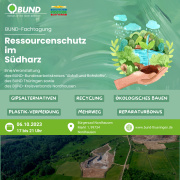 Ressourcenschutz im Südharz - Einladung
