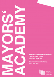 Cover der Dokumentation zur Mayors‘ Academy